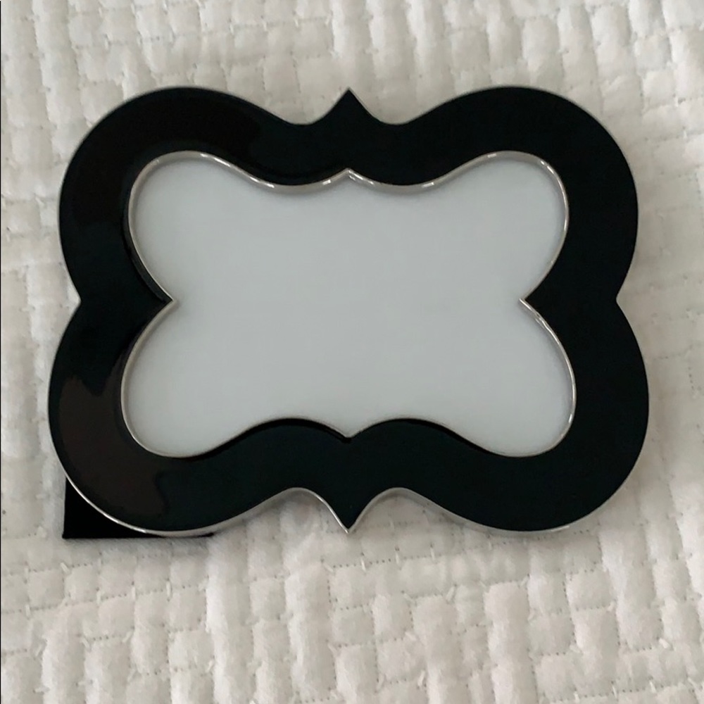 NEW Black Jonathan Adler 4”x6” bracket frame